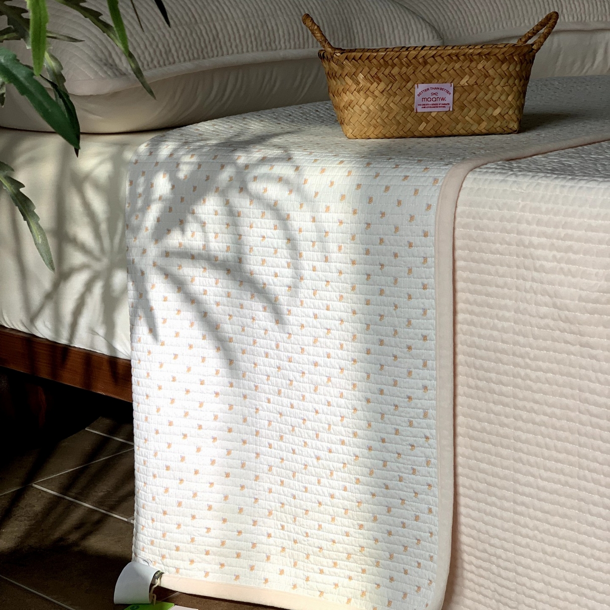 91家纺网 家纺一手货源 找家纺 汇庭 2025秋冬新款绒绒单品床盖系列 荞麦