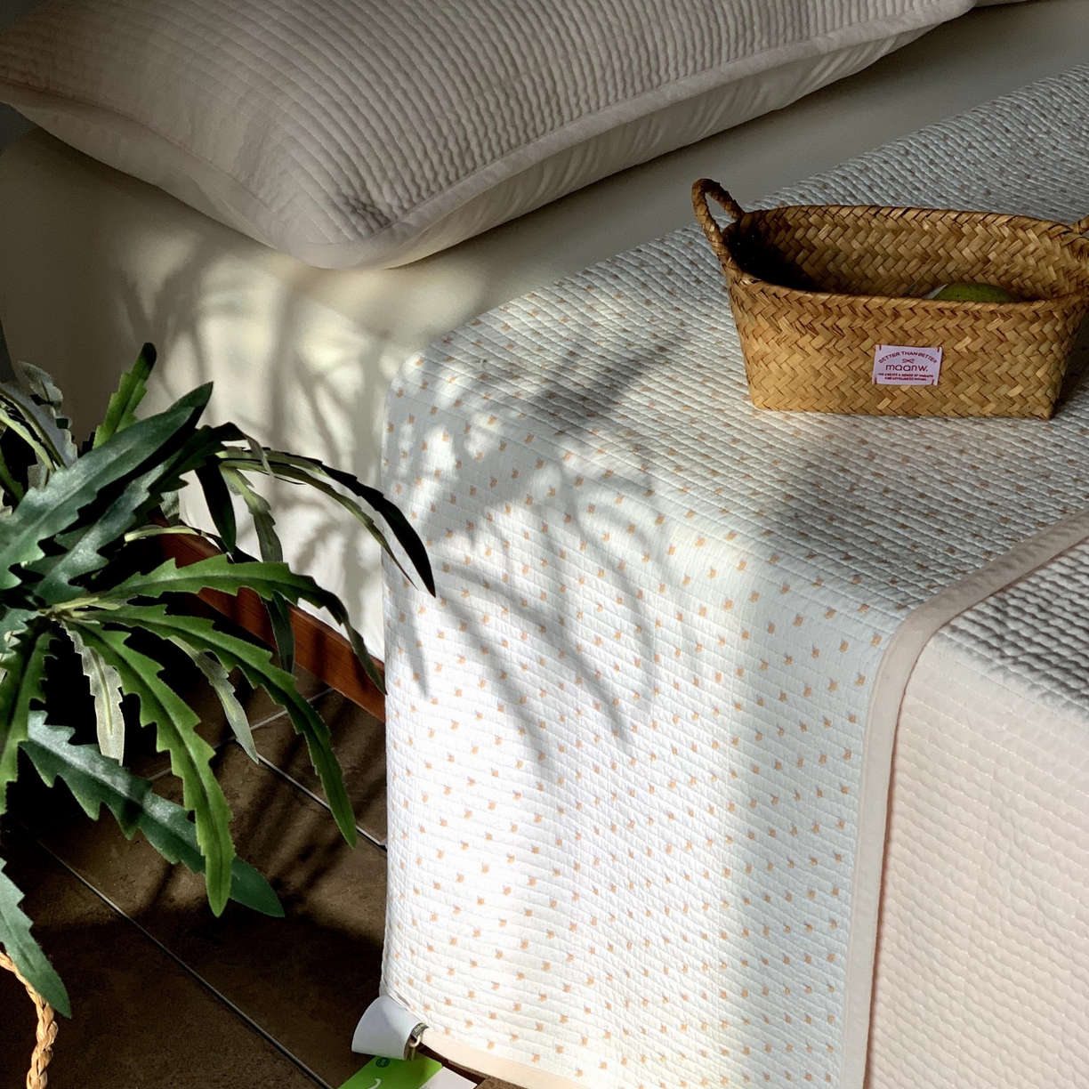 91家纺网 家纺一手货源 找家纺 汇庭 2025秋冬新款绒绒单品床盖系列 荞麦