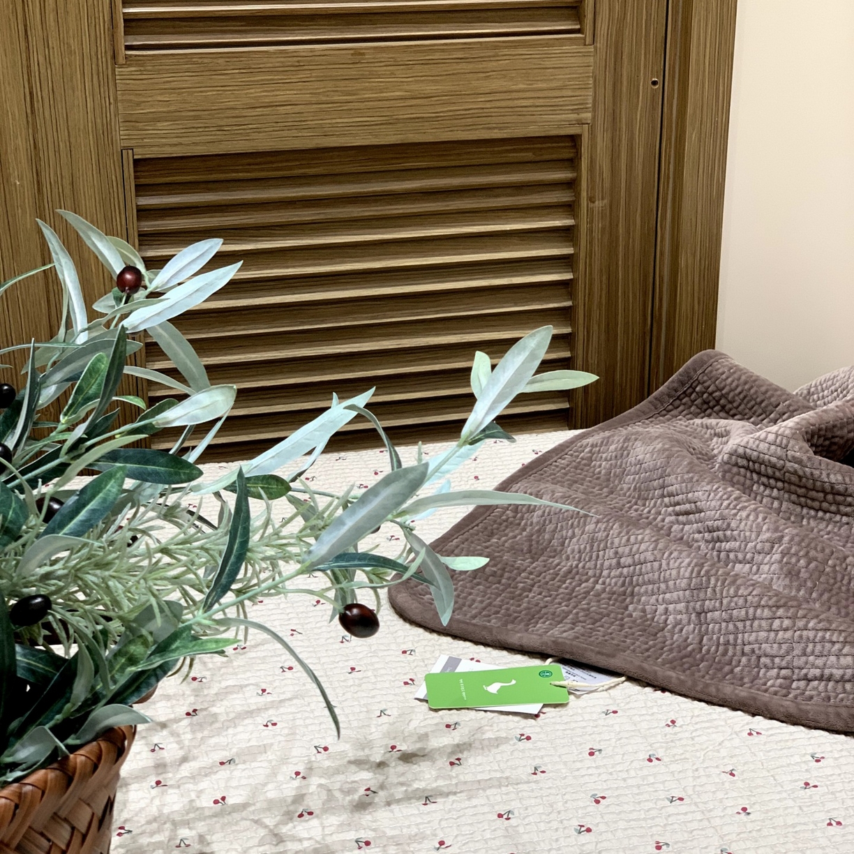 91家纺网 家纺一手货源 找家纺 汇庭 2025秋冬新款绒绒单品床盖系列 樱桃鹊紫