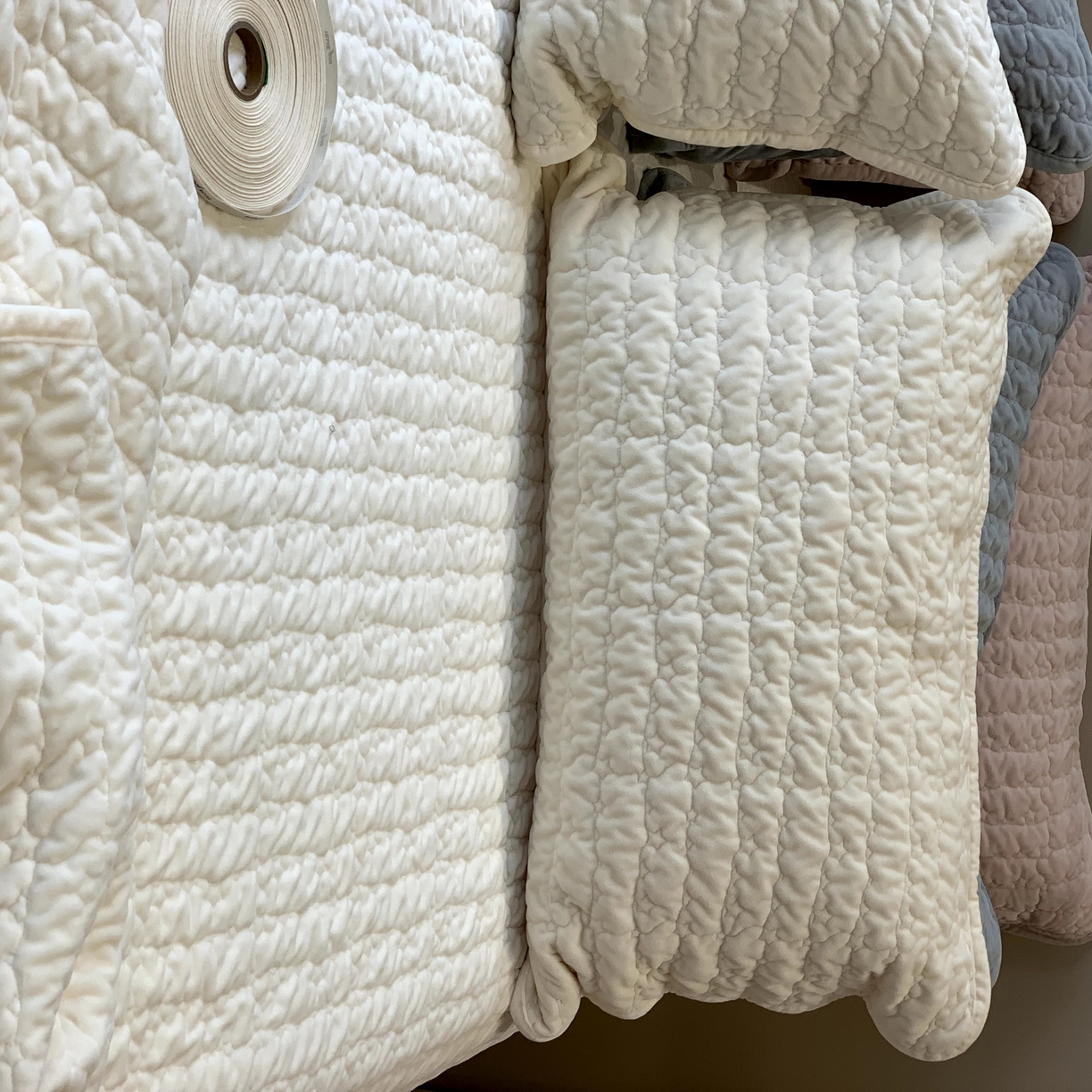 91家纺网 家纺一手货源 找家纺 （总）汇庭 2025秋冬新款海洋星床盖三件套系列