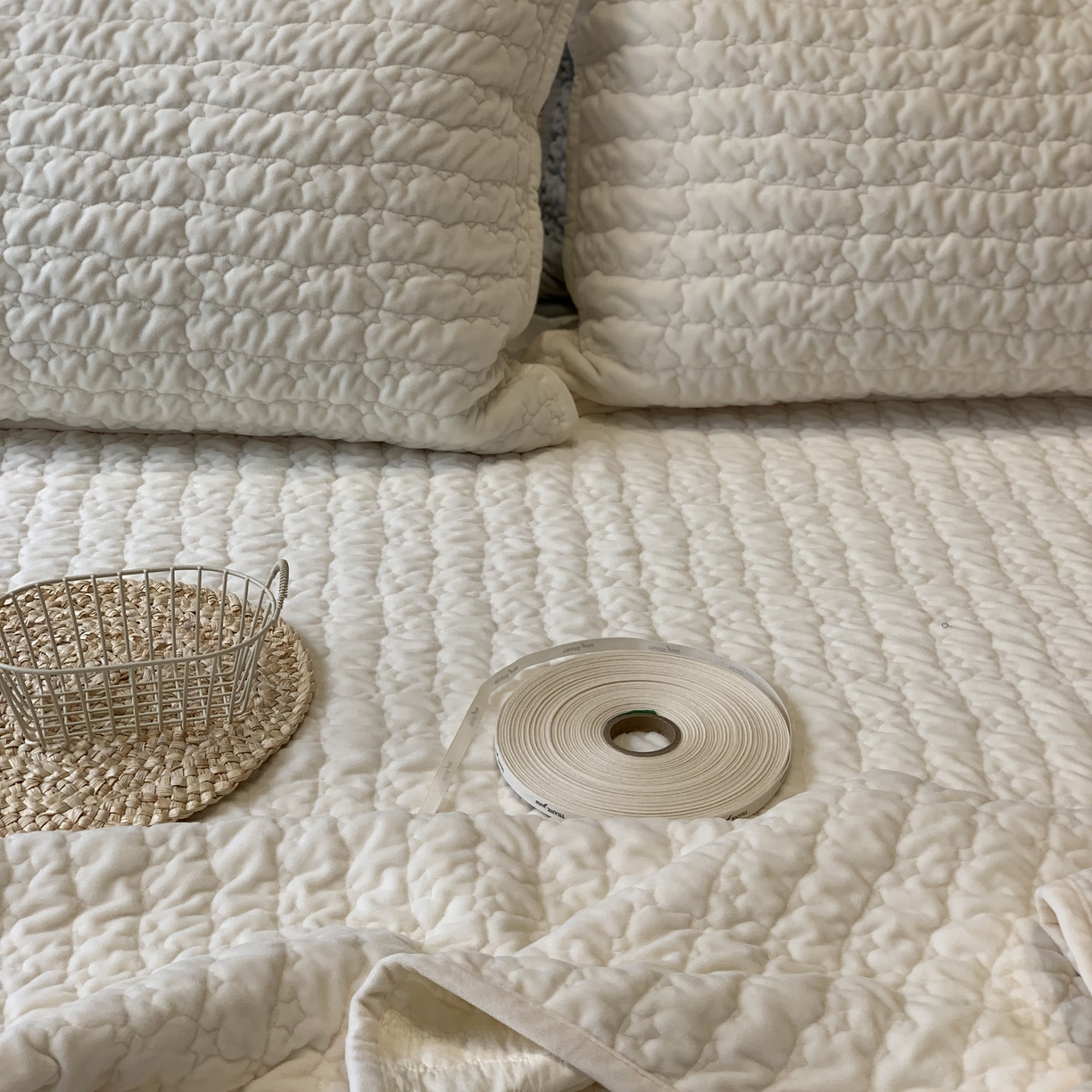 91家纺网 家纺一手货源 找家纺 （总）汇庭 2025秋冬新款海洋星床盖三件套系列