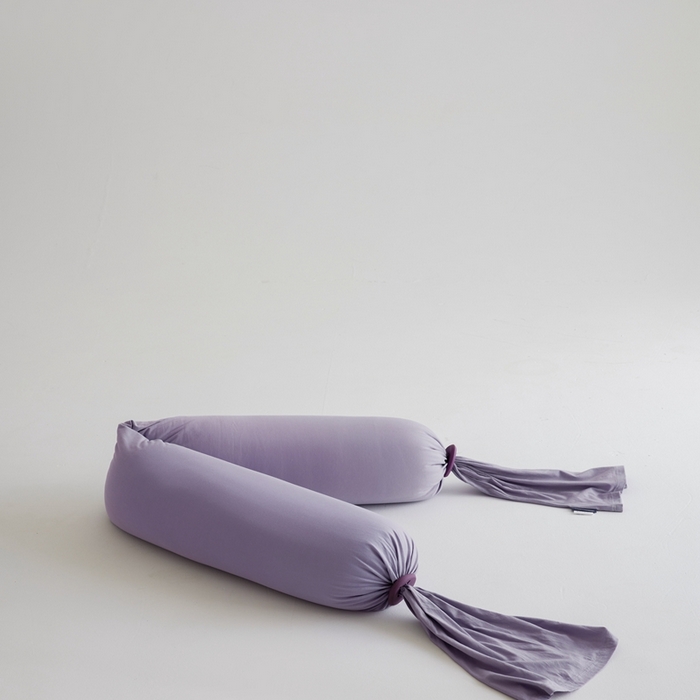 丽笙被芯 2025新款懒宝儿孕妇安抚抱抱枕成人款婴幼儿款抱枕单品抱枕单件抱枕 香芋紫