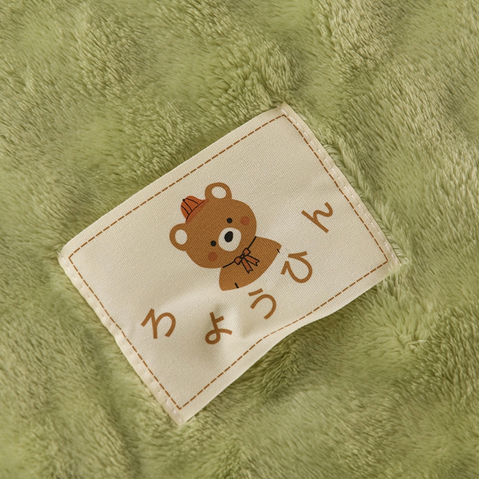 91家纺网 家纺一手货源 找家纺 yyds网供 2025新款仿兔绒毛毯子超柔毛绒毯面包格高克重盖毯沙发毯冬季兔绒格 兔绒格-茶绿