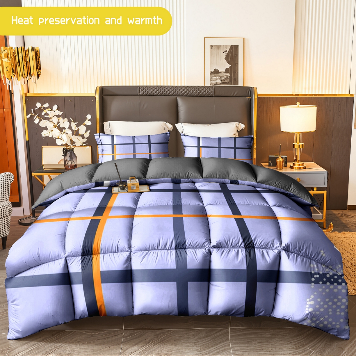 91家纺网 家纺一手货源 找家纺 （总）合纵跨境工厂 一件定制pod模式跨境被子90G水洗棉被芯单品三件套一件代发希音集采亚马逊速卖通-24小时内发货