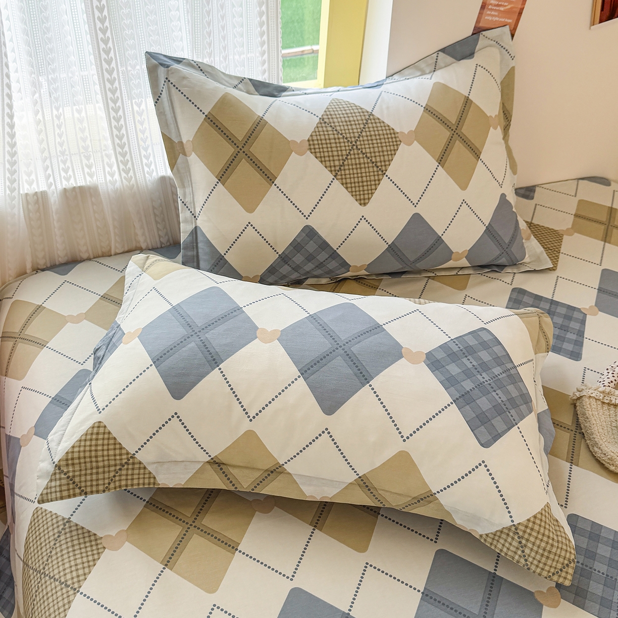 91家纺网 家纺一手货源 找家纺 尚帛 2026新款全棉品质喷气印花爆款四件套 多规格套件 单品系列-单床单 佳丽斯