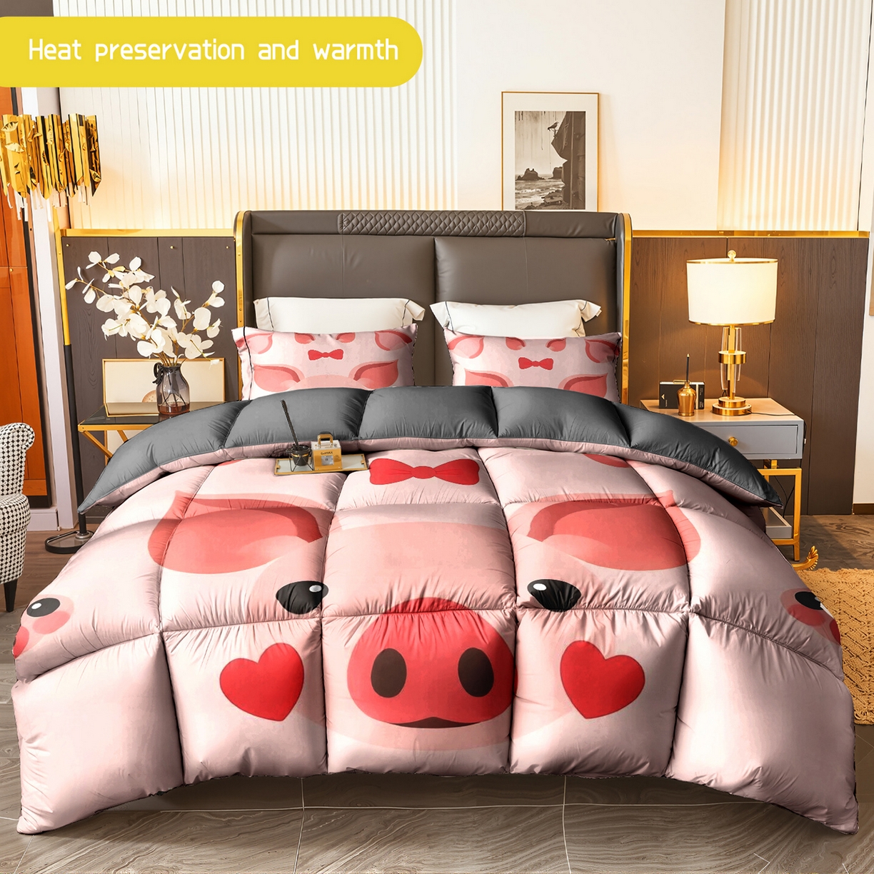 91家纺网 家纺一手货源 找家纺 （总）合纵跨境工厂 一件定制pod模式跨境被子90G水洗棉被芯单品三件套一件代发希音集采亚马逊速卖通-24小时内发货