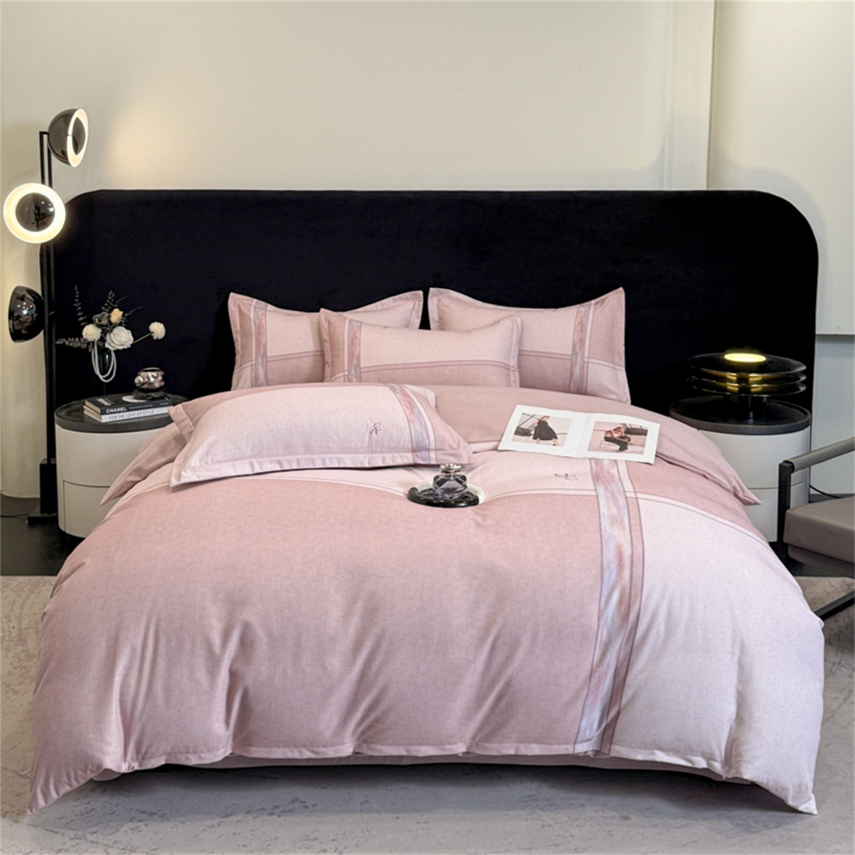 91家纺网 家纺一手货源 找家纺 （总）喜四方 2025新款加厚全棉大版印花四件套