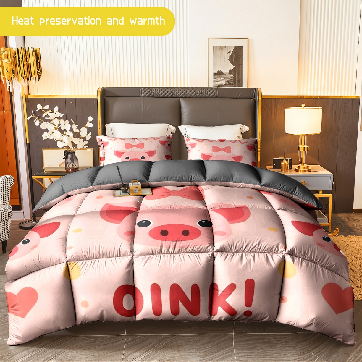 91家纺网 家纺一手货源 找家纺 （总）合纵跨境工厂 一件定制pod模式跨境被子90G水洗棉被芯单品三件套一件代发希音集采亚马逊速卖通-24小时内发货