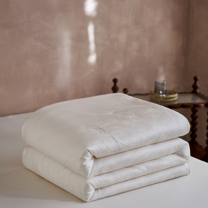 91家纺网 家纺一手货源 找家纺 （总）丽笙被芯 2025新款亲肤舒适野蚕丝被夏被四季被冬被被子被芯-曼秋