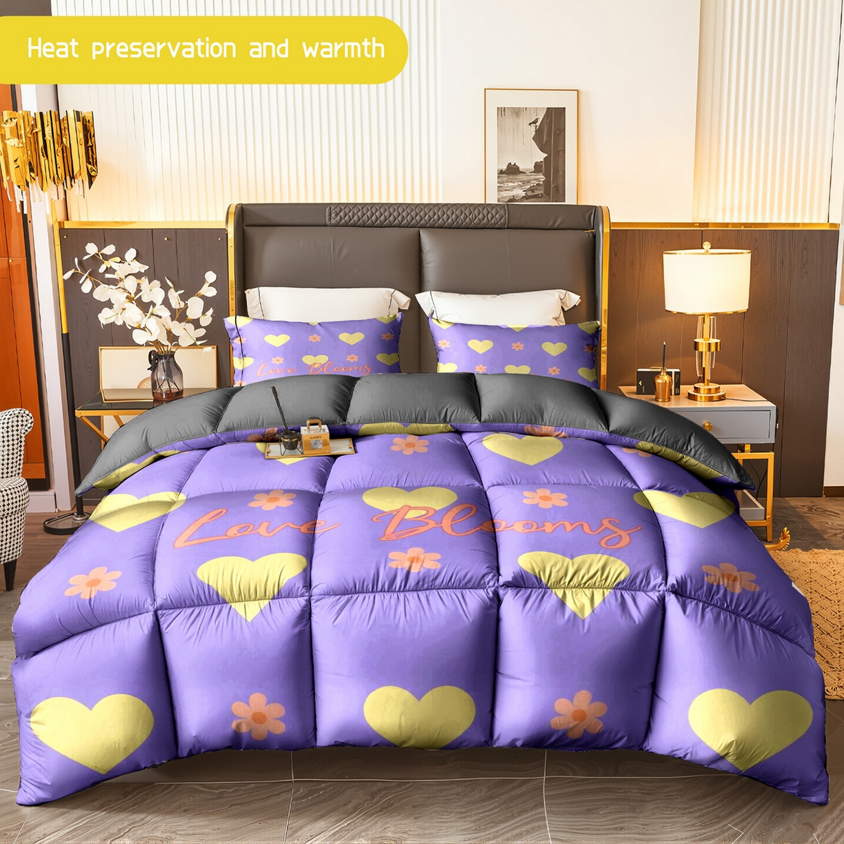 91家纺网 家纺一手货源 找家纺 （总）合纵跨境工厂 一件定制pod模式跨境被子90G水洗棉被芯单品三件套一件代发希音集采亚马逊速卖通-24小时内发货