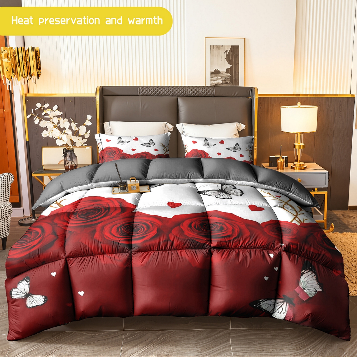 91家纺网 家纺一手货源 找家纺 （总）合纵跨境工厂 一件定制pod模式跨境被子90G水洗棉被芯单品三件套一件代发希音集采亚马逊速卖通-24小时内发货