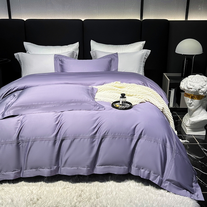 91家纺网 家纺一手货源 找家纺 （总）淼铭2025新款A类长绒棉床盖四件套