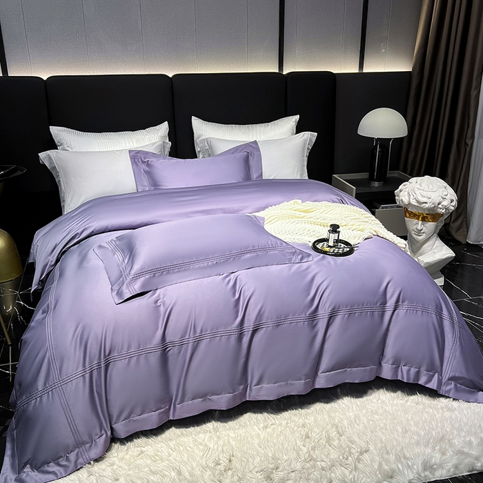 91家纺网 家纺一手货源 找家纺 （总）淼铭2025新款A类长绒棉床盖四件套