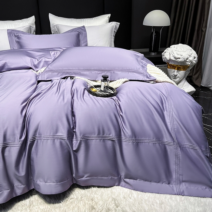 91家纺网 家纺一手货源 找家纺 （总）淼铭2025新款A类长绒棉床盖四件套