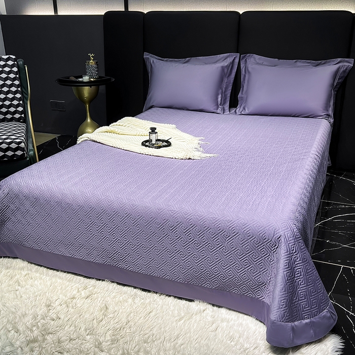 91家纺网 家纺一手货源 找家纺 （总）淼铭2025新款A类长绒棉床盖四件套