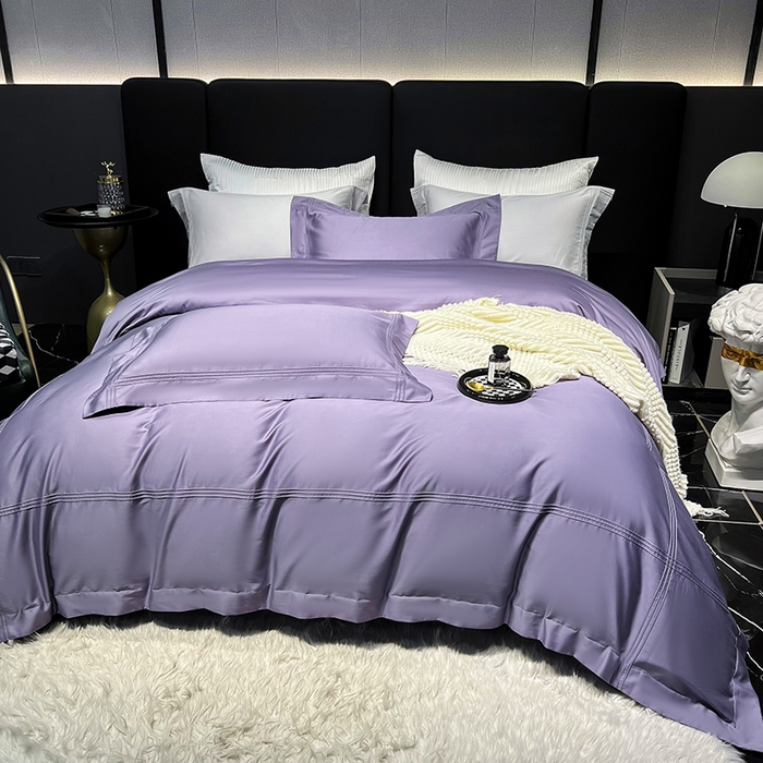 91家纺网 家纺一手货源 找家纺 （总）淼铭2025新款A类长绒棉床盖四件套