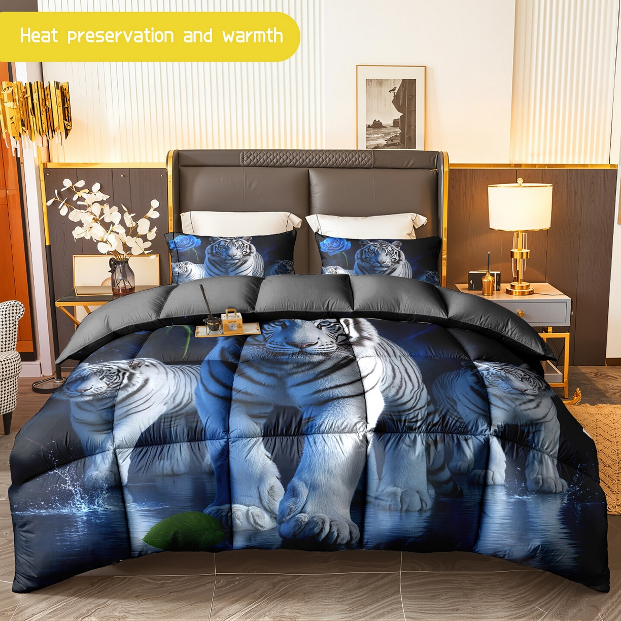 91家纺网 家纺一手货源 找家纺 （总）合纵跨境工厂 一件定制pod模式跨境被子90G水洗棉被芯单品三件套一件代发希音集采亚马逊速卖通-24小时内发货