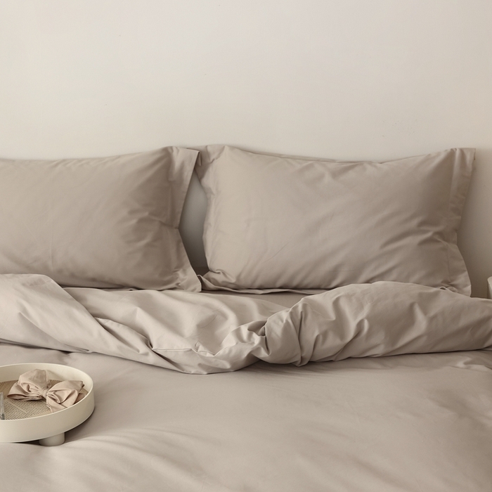 91家纺网 家纺一手货源 找家纺 （总）花时间 2023新款100S全棉磨毛四件套-初暖