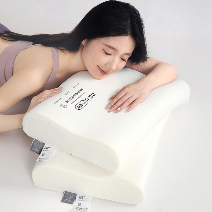 91家纺网 家纺一手货源 找家纺 （总）天之悦家纺 深睡0压力气凝枕头枕芯记忆棉慢回弹枕助眠家用学生宿舍专用枕