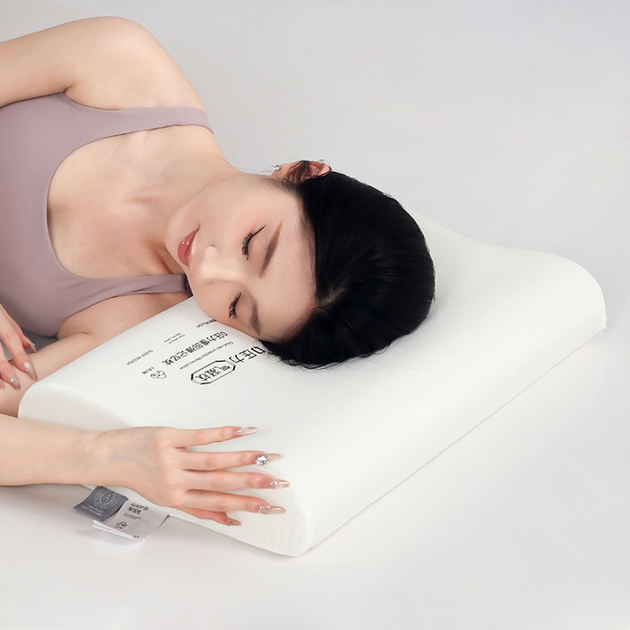 91家纺网 家纺一手货源 找家纺 （总）天之悦家纺 深睡0压力气凝枕头枕芯记忆棉慢回弹枕助眠家用学生宿舍专用枕