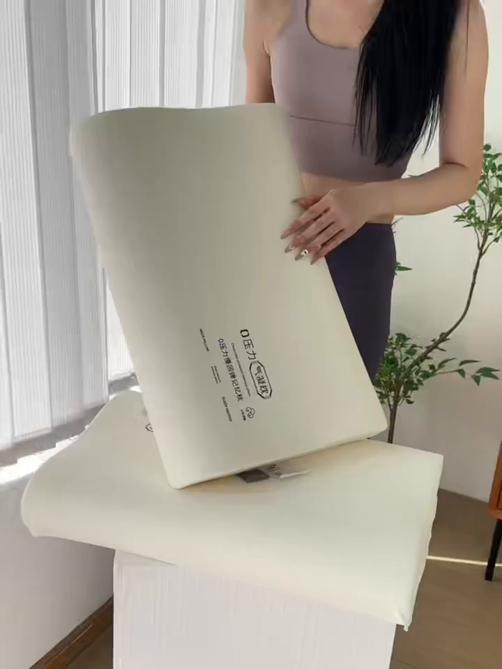 91家纺网 家纺一手货源 找家纺 （总）天之悦家纺 深睡0压力气凝枕头枕芯记忆棉慢回弹枕助眠家用学生宿舍专用枕