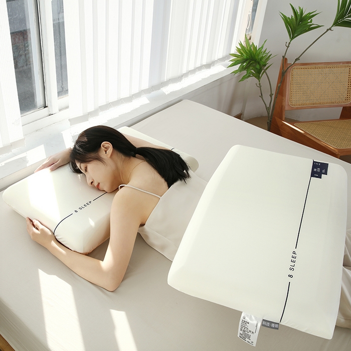 91家纺网 家纺一手货源 找家纺 天之悦家纺 【软弹四色】新品云朵记忆棉枕头枕芯慢回弹深睡助眠护颈枕家用学生宿舍枕 白色