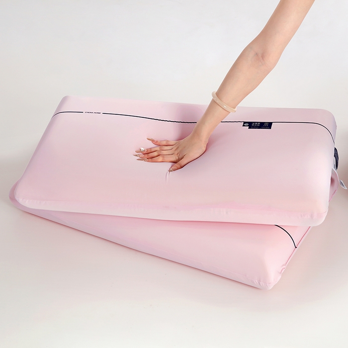 91家纺网 家纺一手货源 找家纺 天之悦家纺 【软弹四色】新品云朵记忆棉枕头枕芯慢回弹深睡助眠护颈枕家用学生宿舍枕 粉色