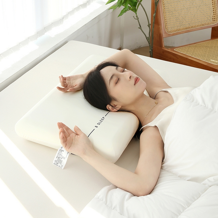 91家纺网 家纺一手货源 找家纺 天之悦家纺 【软弹四色】新品云朵记忆棉枕头枕芯慢回弹深睡助眠护颈枕家用学生宿舍枕 白色