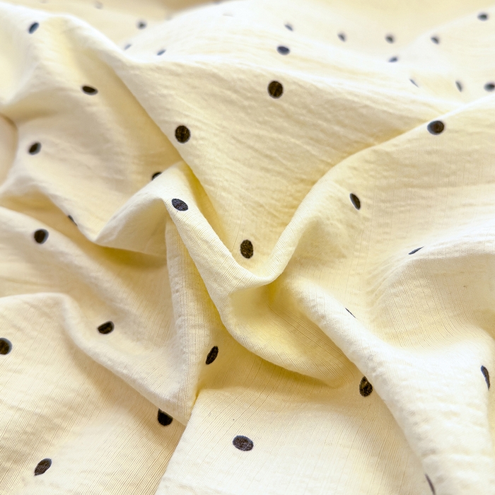 91家纺网 家纺一手货源 找家纺 好梦来家纺（原锦茂家纺） 2025新款水洗高克重双层纱豆豆被子加厚保暖被芯春秋被冬被 波点世界