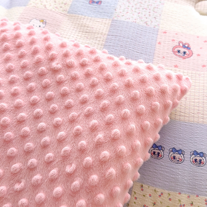 91家纺网 家纺一手货源 找家纺 好梦来家纺（原锦茂家纺） 2025新款水洗高克重双层纱豆豆被子加厚保暖被芯春秋被冬被 奇幻之旅