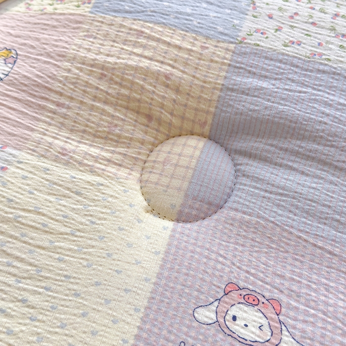 91家纺网 家纺一手货源 找家纺 好梦来家纺（原锦茂家纺） 2025新款水洗高克重双层纱豆豆被子加厚保暖被芯春秋被冬被 奇幻之旅