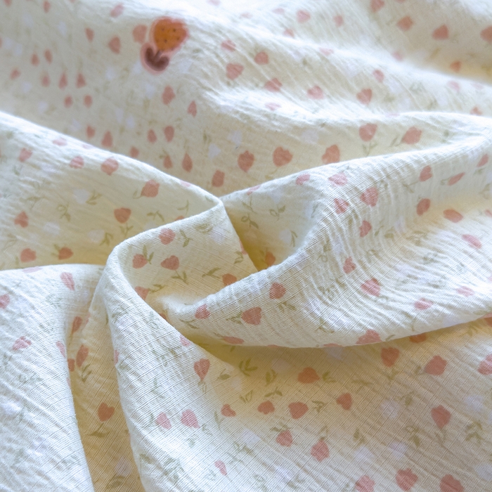 91家纺网 家纺一手货源 找家纺 好梦来家纺（原锦茂家纺） 2025新款水洗高克重双层纱豆豆被子加厚保暖被芯春秋被冬被 小女孩