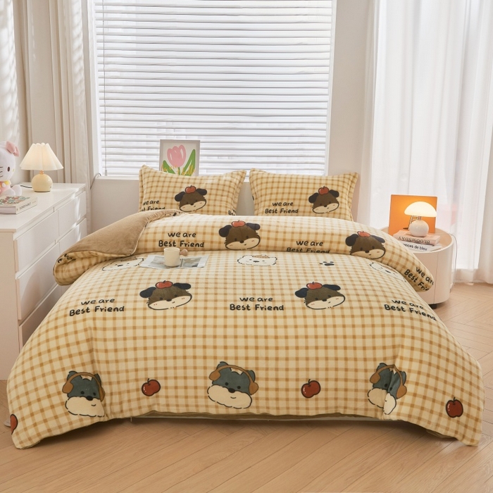 91家纺网 家纺一手货源 找家纺 （总）森璐家纺 2025新款亲肤可拆卸牛奶绒棉花被子被芯