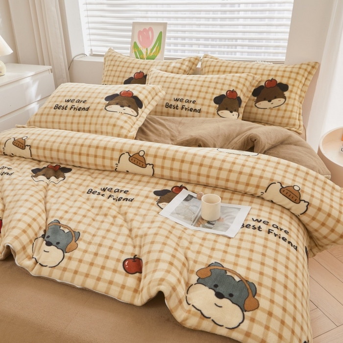 91家纺网 家纺一手货源 找家纺 （总）森璐家纺 2025新款亲肤可拆卸牛奶绒棉花被子被芯