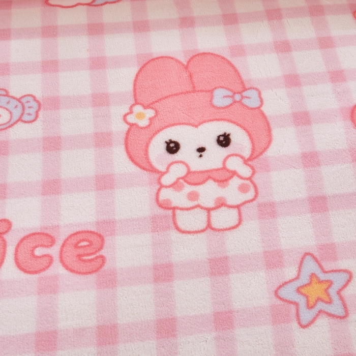 91家纺网 家纺一手货源 找家纺 森璐家纺 2025新款亲肤可拆卸牛奶绒棉花被子被芯 星星小美