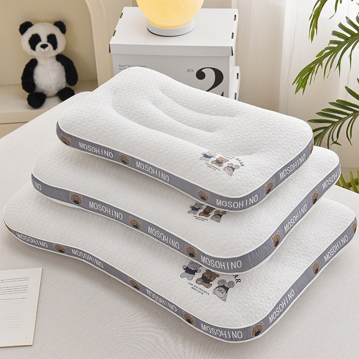 91家纺网 家纺一手货源 找家纺 （总）鼎晟纺 2025新款针织棉亲子组合枕儿童学生枕头成人枕芯