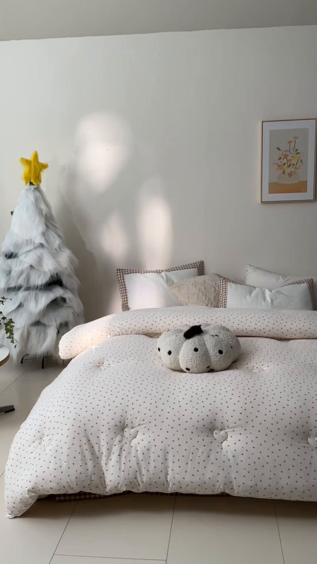 91家纺网 家纺一手货源 找家纺 久典家居 2025新款云糯棉印花大豆被被子被芯 樱桃