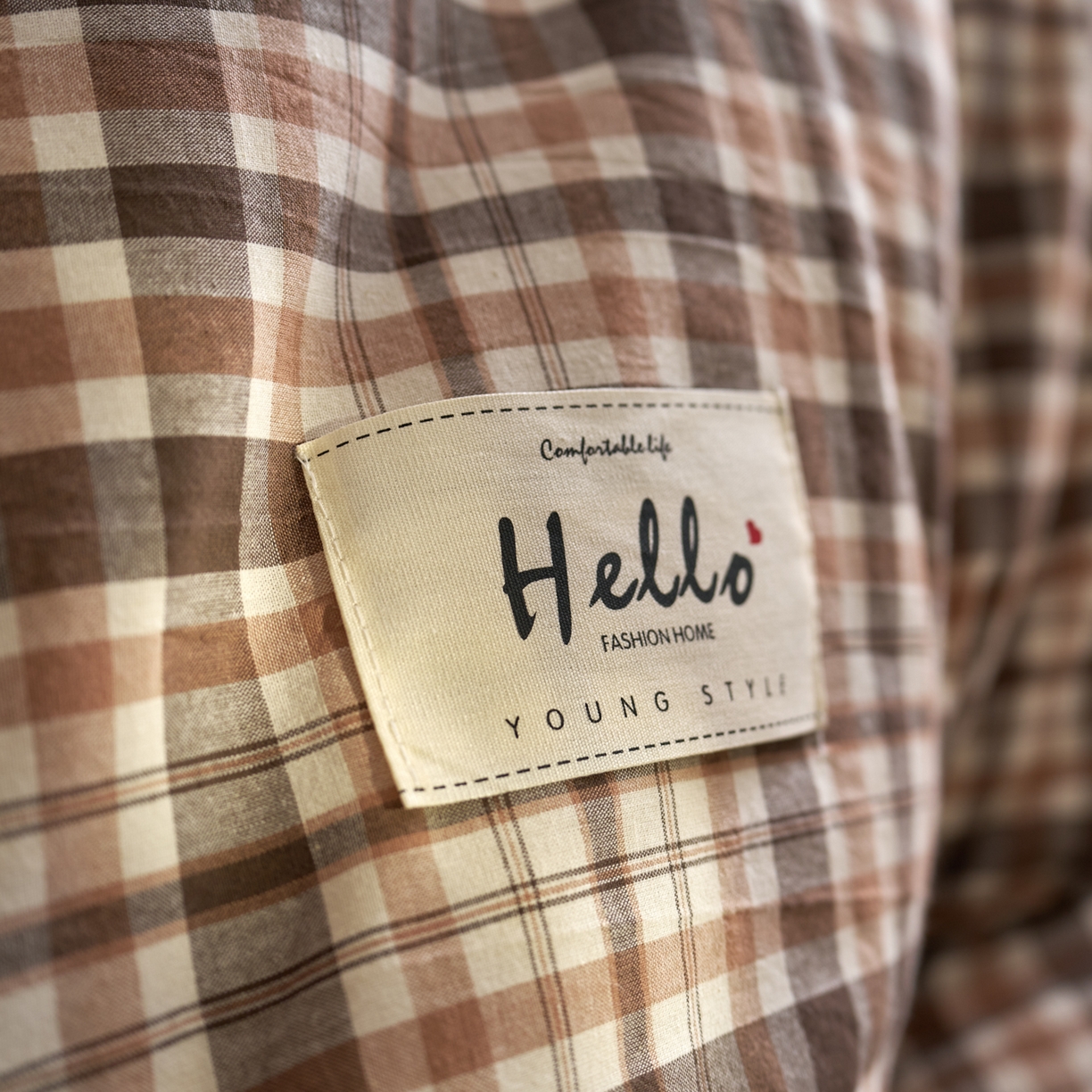 91家纺网 家纺一手货源 找家纺 久典家居 2025新款全棉色织水洗棉大豆被 被子被芯 茶里咖