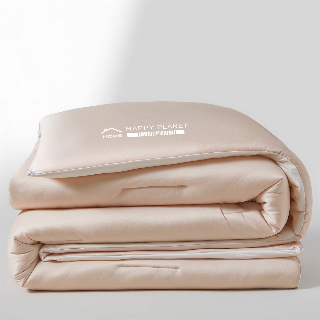 91家纺网 家纺一手货源 找家纺 阳光被业 2025亚朵同款A类针织棉大豆被春秋被四季被A类针织棉芯秋冬保暖被子 柔云粉