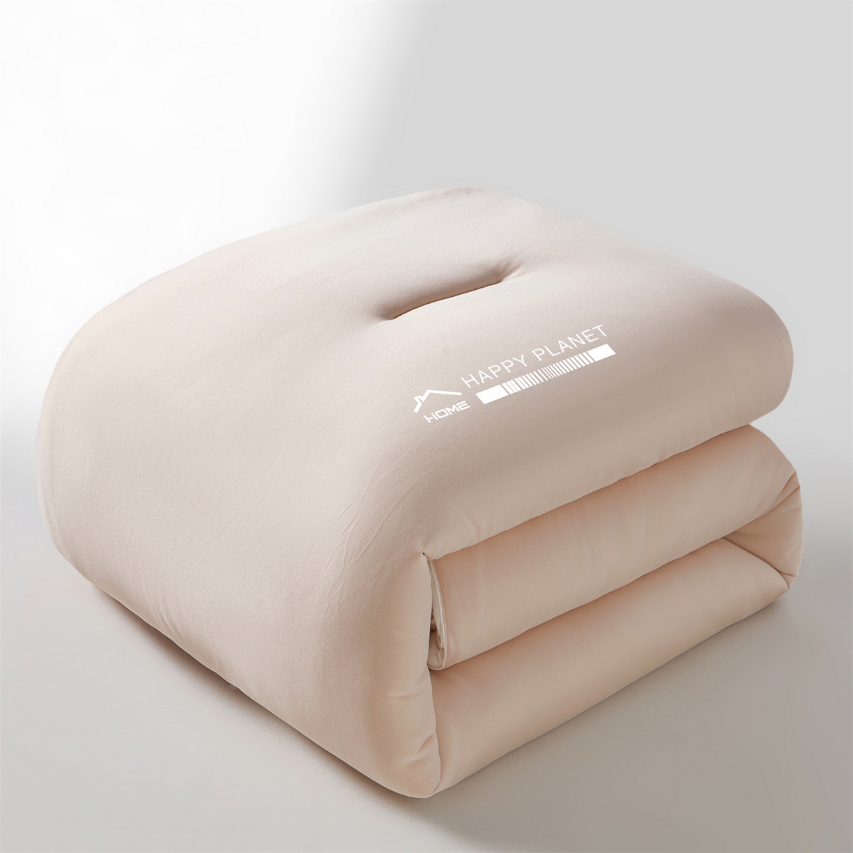 91家纺网 家纺一手货源 找家纺 阳光被业 2025亚朵同款A类针织棉大豆被春秋被四季被A类针织棉芯秋冬保暖被子 柔云粉