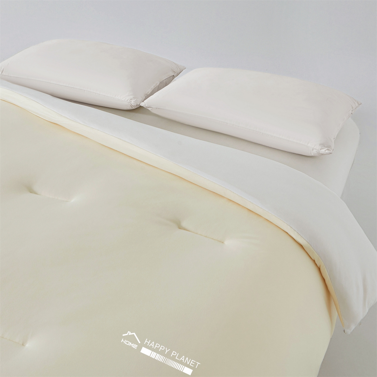 91家纺网 家纺一手货源 找家纺 阳光被业 2025亚朵同款A类针织棉大豆被春秋被四季被A类针织棉芯秋冬保暖被子 朦胧黄