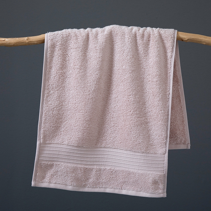 彩虹毛巾 2025海浪纹长绒棉毛巾浴巾两件套A类精梳棉面巾加厚洗澡大浴巾 海浪纹粉色毛巾一条装 毛巾34*76