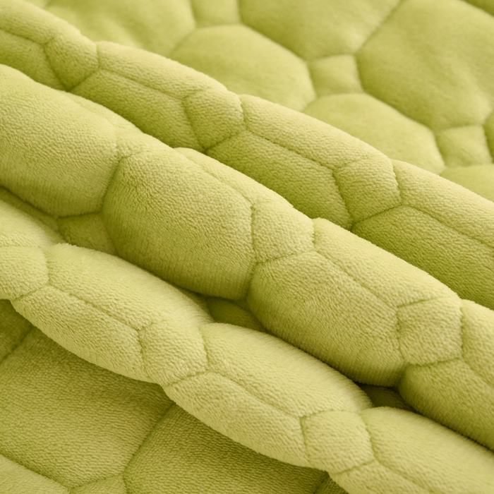 91家纺网 家纺一手货源 找家纺 （总）缦吉 2025冬季新款亲肤舒适简约牛奶绒床垫床褥子