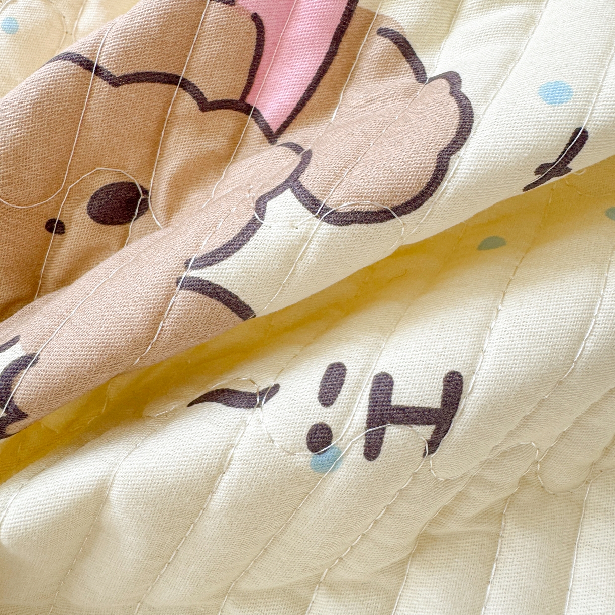 91家纺网 家纺一手货源 找家纺 妮可 2025热款学生床全棉夹棉多功能床垫-床盖 爱乐之城