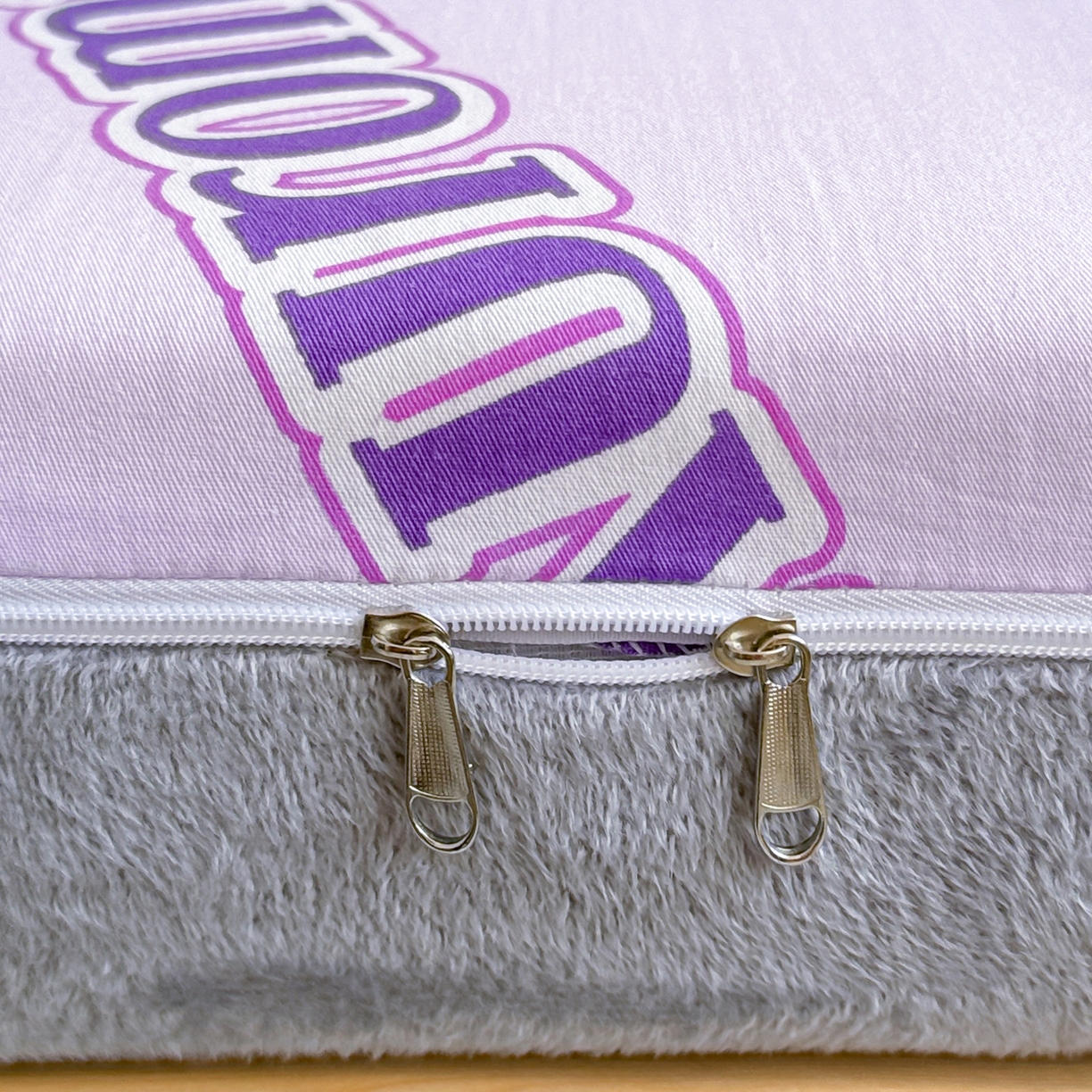 91家纺网 家纺一手货源 找家纺 妮可 2025热款花型全包床垫套褥子套（AB双版A全棉B绒） 甜心库洛米