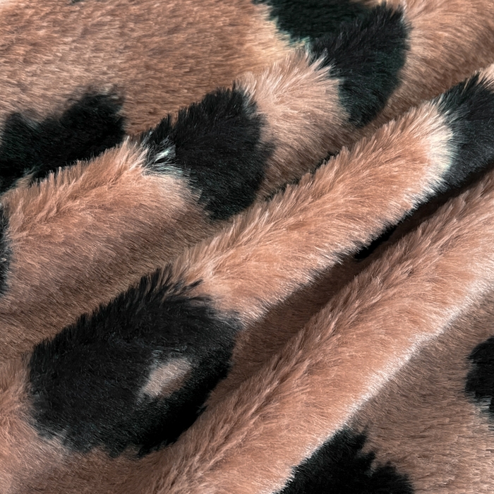 91家纺网 家纺一手货源 找家纺 利欧 2025新款兔毛牛奶绒印花四件套 蝴蝶结豹纹