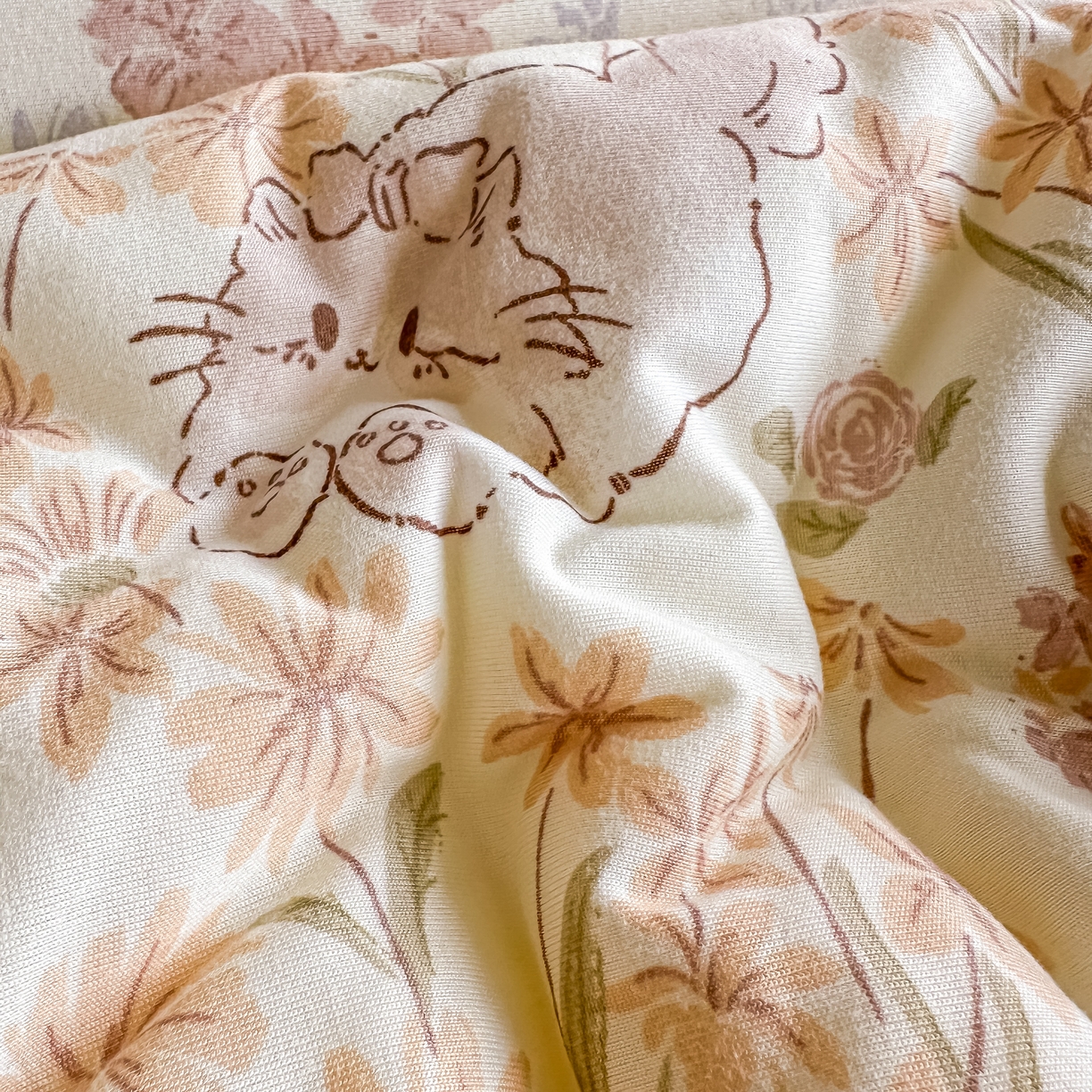 91家纺网 家纺一手货源 找家纺 纯优家纺 2025秋冬新款针织棉豆豆绒大豆秋冬被被子被芯（量大询价） 招财猫