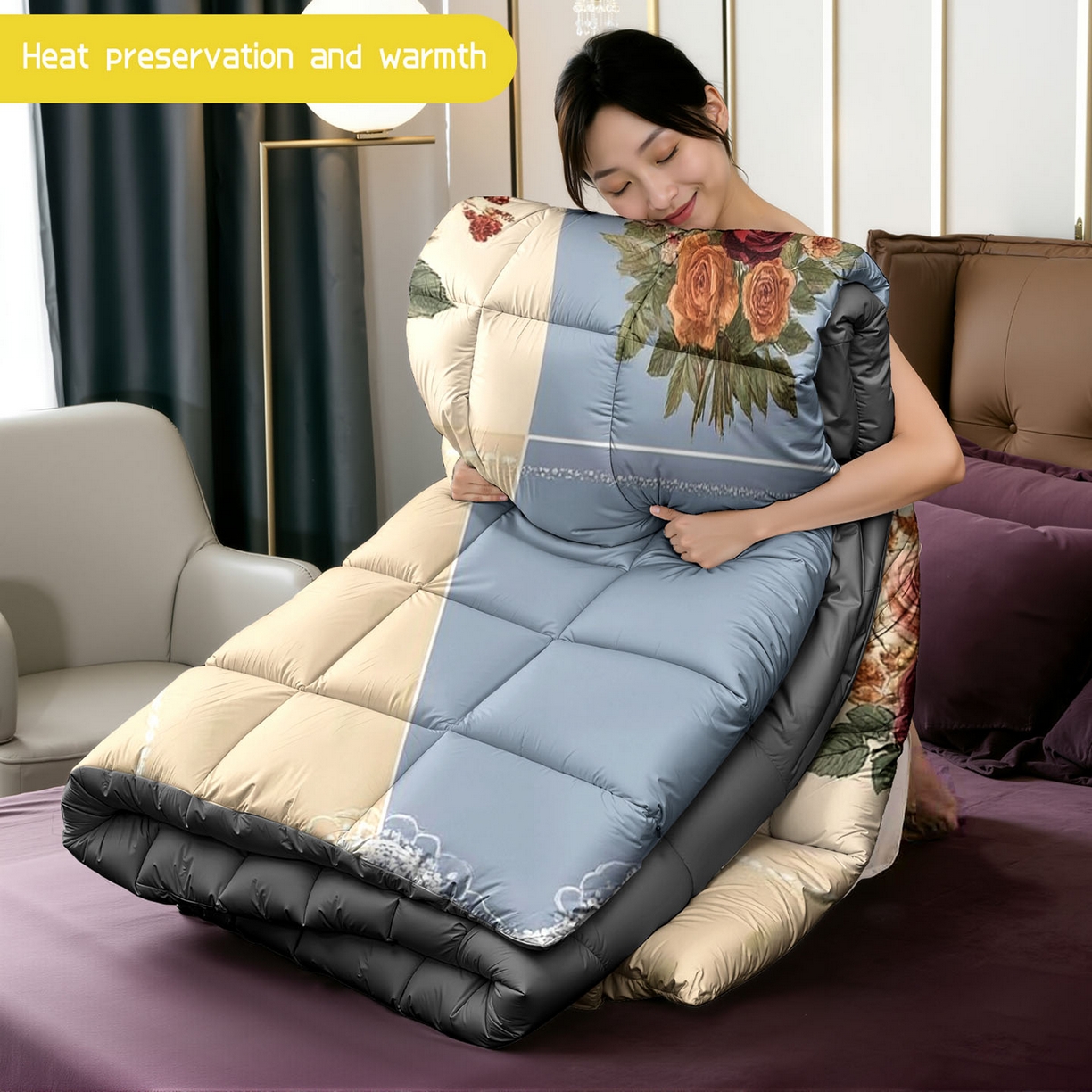 91家纺网 家纺一手货源 找家纺 合纵跨境工厂 一件定制pod模式jit跨境90G磨毛被子芯单品套件一件代发temu希音集采shein亚马逊24h发 0159184141