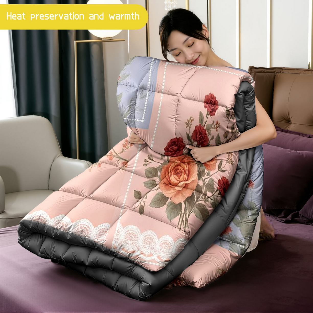 91家纺网 家纺一手货源 找家纺 合纵跨境工厂 一件定制pod模式jit跨境90G磨毛被子芯单品套件一件代发temu希音集采shein亚马逊24h发 0159184142