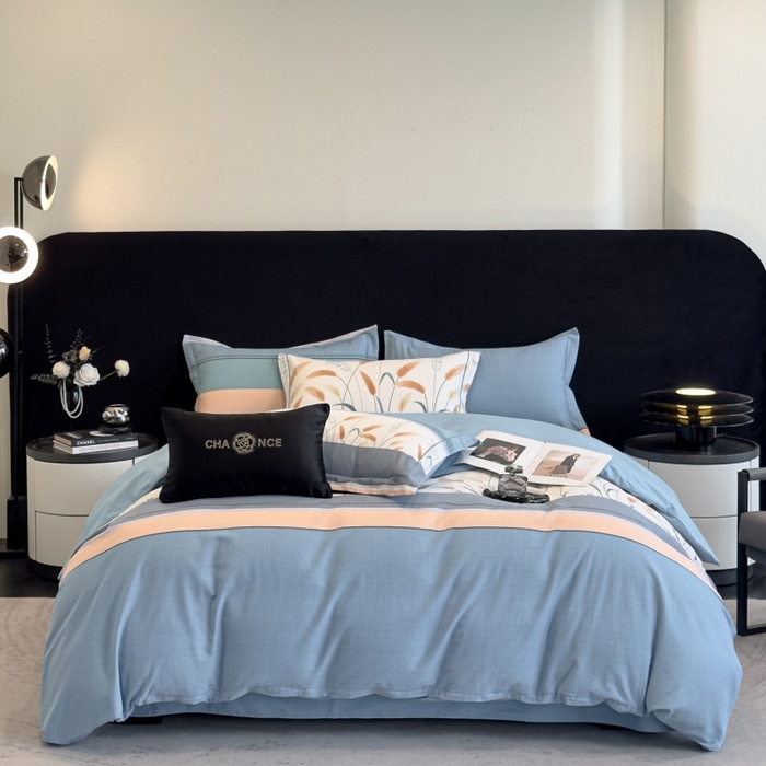 91家纺网 家纺一手货源 找家纺 （总）雲归梦 2025新款全棉火山磨毛精梳棉生态磨毛纯棉四件套